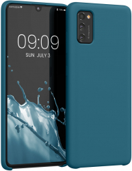 Husa Kwmobile pentru Samsung Galaxy A41 Silicon Verde 52301.57 