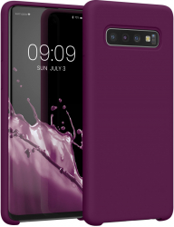 Husa Kwmobile pentru Samsung Galaxy S10 Silicon Violet 47732.187 