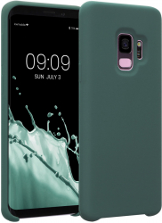 Husa Kwmobile pentru Samsung Galaxy S9 Silicon Verde 44182.171 
