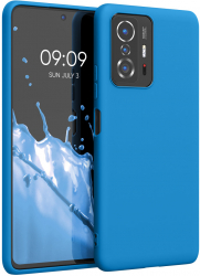 Husa Kwmobile pentru Xiaomi 11T/11T Pro Silicon Albastru 56245.224 