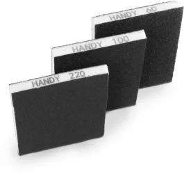 Set bureti de slefuit - 125 x 100 x 12 mm - 3 buc / pachet 