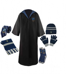 Set roba si accesorii Harry Potter IdeallStore® Ravenclaw House 6 piese 3-5 ani albastru 