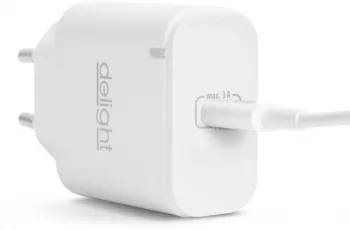 Adaptor - Type-C - incarcator rapid PD20W - alb 