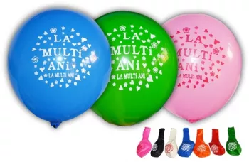 Baloane 1 5 g La multi ani 100 buc/set 