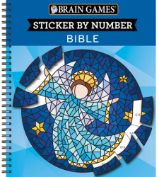 Brain Games Sticker by Number Bible - Publications International Editor 