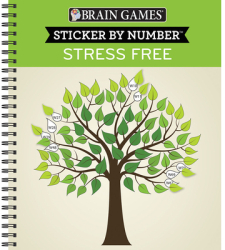 Brain Games Sticker by Number Stress Free - Publications International Ltd Edi