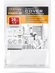 Folie de acoperire - LDPE - extra rezistent - 30 microni - 4 x 5 m 