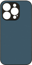 Husa BestCase Slim Glassy Comp Cu Apple iPhone 14 Pro Max Pacific Blue HD Colors Prot camera G 1415 