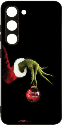 Husa BestCase Slim Glassy Comp Cu Samsung Galaxy S23 Xmas Grinch HD Colors Prot camera G 1354 
