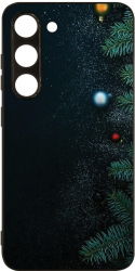 Husa BestCase Slim Glassy Comp Cu Samsung Galaxy S23 Xmas pine cone HD Colors Prot camera G 1350 