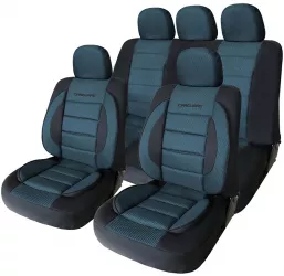 Huse universale premium pentru scaune auto albastru+negru - CARGUARD 