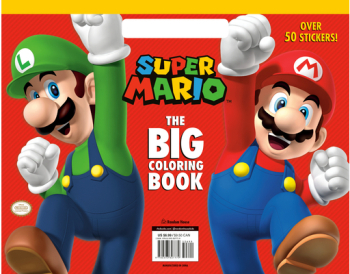 Super Mario The Big Coloring Book Nintendo - Random House Author 
