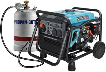 Generator de curent 4 kW inverter - HIBRID GPL + Benzina - Konner & Sohnen - KS-4100iEG 