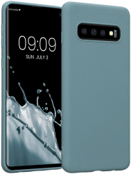 Husa Kwmobile pentru Samsung Galaxy S10 Silicon Verde 47447.207 