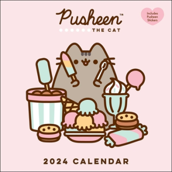 Pusheen 2024 Wall Calendar - Claire Belton Author 