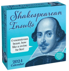 Shakespearean Insults 2024 Day-To-Day Calendar - Andrews McMeel Publishing Author 