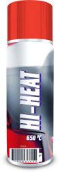 Spray vopsea rezistenta la temperaturi ridicate Silver 400 ml 650 grade Celsius 