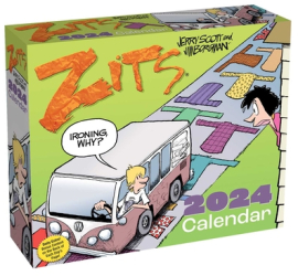 Zits 2024 Day-To-Day Calendar - Jerry Scott Author 