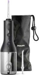 Aparat de curatare interdentara Philips Sonicare Power Flosser HX3826/33 tehnologie QuadStream 2 capete de curatare 2 moduri de curatare 3 