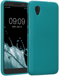 Husa Kwmobile pentru Alcatel 1 Silicon Verde 46363.57 