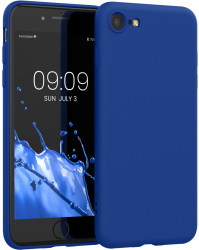 Husa Kwmobile pentru Apple iPhone 8/iPhone 7/iPhone SE 2 Silicon Albastru 49979.134 