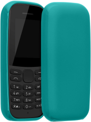 Husa Kwmobile pentru Nokia 105 2019 Silicon Verde 53673.57 