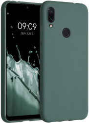 Husa pentru Xiaomi Redmi Note 7 / Redmi Note 7 Pro Silicon Verde 48153.171 kwmobile 