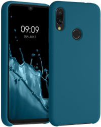 Husa pentru Xiaomi Redmi Note 7 / Redmi Note 7 Pro Silicon Verde 48714.57 kwmobile 