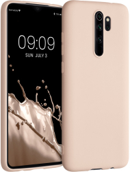 Husa pentru Xiaomi Redmi Note 8 Pro Silicon Crem 50242.225 kwmobile 