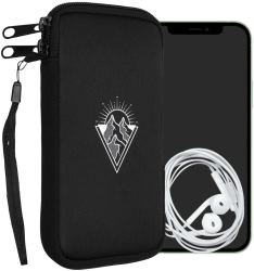 Husa Universala pentru telefon XL - 6 8 inch Neopren Negru 30226.4.19 kwmobile 