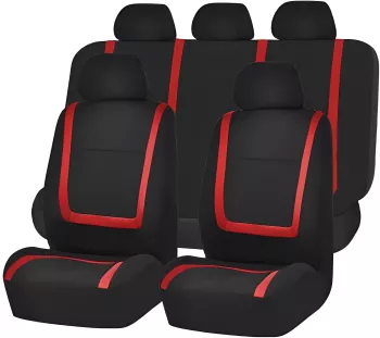 Huse universale pentru scaune auto - rosii - CARGUARD 