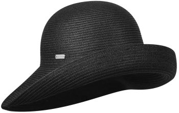 Palarie Betmar clasic roll up negru 