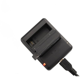 Incarcator cu doua sloturi pentru GoPro Hero 4 Negru 
