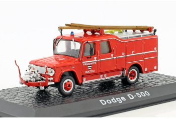 Macheta autospeciala pompieri Dodge D500 Atlas scara 1 72 