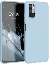 Husa pentru Xiaomi Redmi Note 10 5G Silicon Albastru 54947.58 kwmobile 