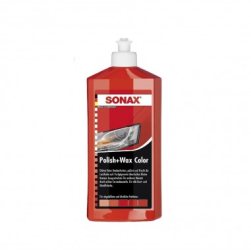 Pasta Polish cu Ceara Sonax Nano Pro Rosu 500ml 