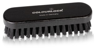 Perie neagra curatare piele cu peri lungi Colourlock Leather Brush Large Black 