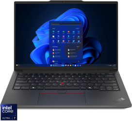 Laptop Lenovo ThinkPad E14 Gen 6 WUXGA IPS Intel Core Ultra 7 155H 32GB DDR5 1TB SSD Intel Arc Win 11 Pro Black