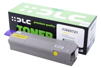 Cartus compatibil toner DLC OKI 43865721 OKI C5850N/ C5950DN/ C5950N/ MC560DN/ MC560N YELLOW 6K 