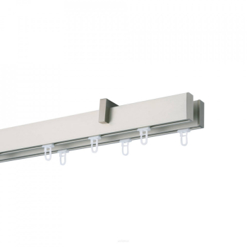 Galerie dubla SQUARE LINE PRINDERE TAVAN- SQUARE - CAPACEL crom mat 