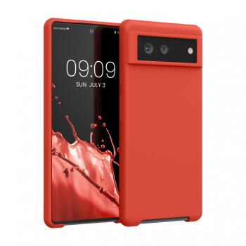 Husa pentru Google Pixel 6 Silicon Rosu 55480.218 kwmobile 
