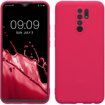 Husa pentru Xiaomi Redmi 9 Silicon Roz 52766.77 kwmobile 
