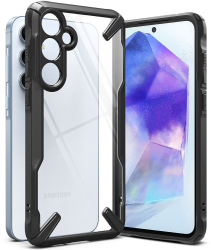 Husa Ringke Fusion X1 pentru Samsung Galaxy A55 5G Negru 