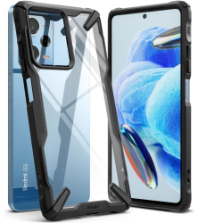Husa Ringke Fusion X1 pentru Xiaomi Redmi Note 12 Pro 5G/Poco X5 Pro 5G Negru 