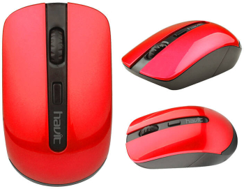 Mouse Universal Fara Fir Havit Ms989gt negru si Rosu 