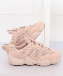 Pantofi sport de zi dama Pink adidas piele ecologica si material textil roz 40 