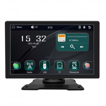Sistem Multimedia Techstar® Apple Carplay/Android 9001P Ecran Tactil 9 Inch 1024x600 HD IPS Bluetooth Mir 