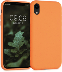 Husa pentru Apple iPhone XR Fibre vegetale Portocaliu 49105.150 kalibri 