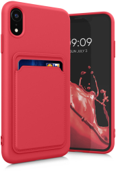 Husa pentru Apple iPhone XR Silicon Roz 55116.09 kwmobile 