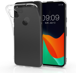 Husa pentru Google Pixel 4a Silicon Transparent 56662.03 kwmobile 